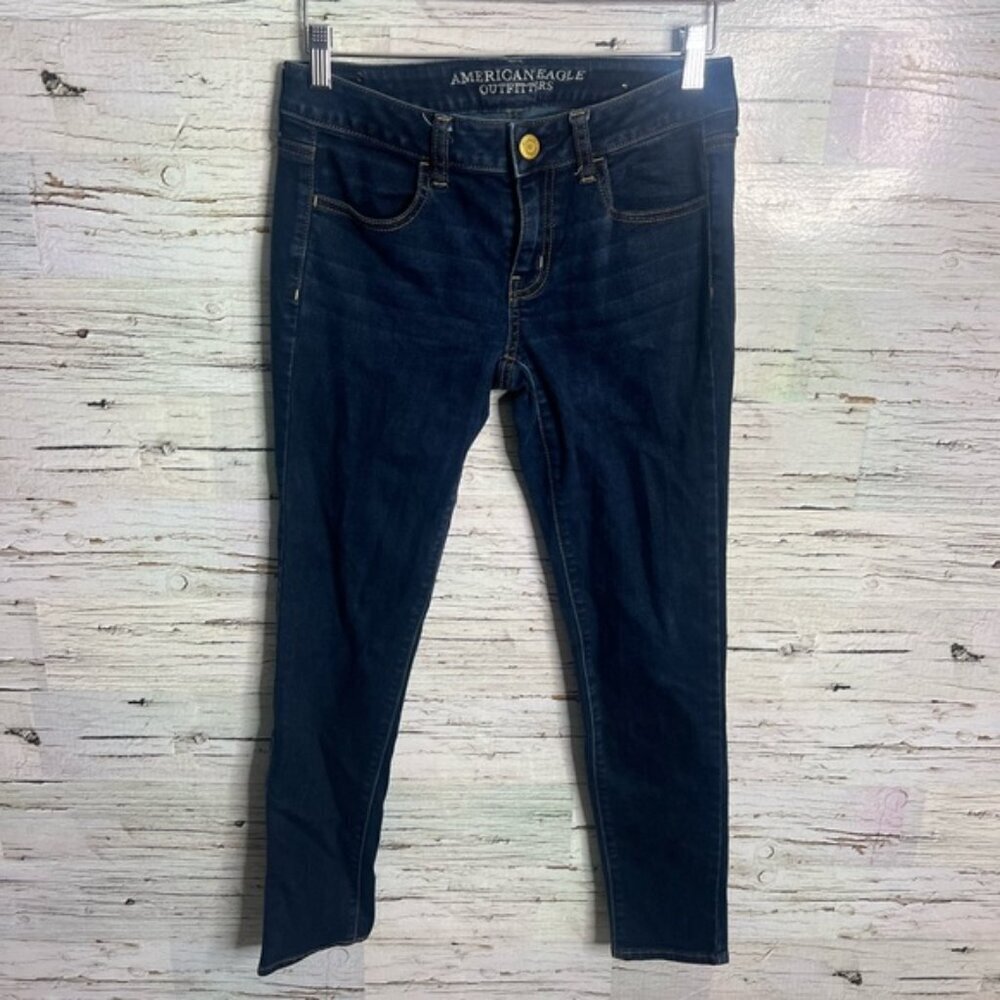 American Eagle Denim Jeans blue Size 4 jeggings